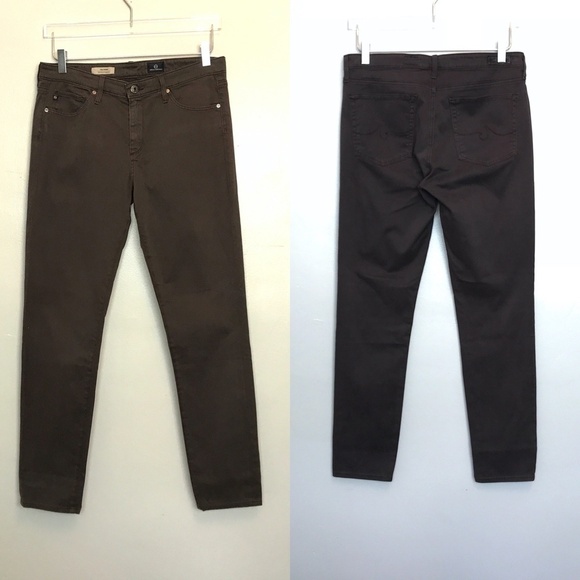 AG The Prima Mid-Rise Cigarette Grey 5 Pocket 30R - Picture 3 of 13